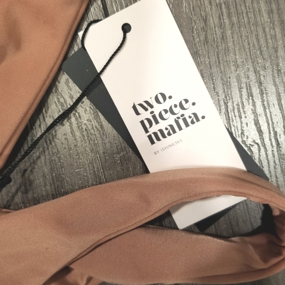 Hailey One Piece Bikini Size S in Honey by Two Piece Mafia - Picture 4 of 6